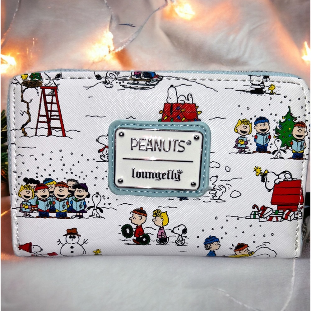 Peanuts Gift Giving Snoopy & Woodstock Mini-Backpack and Peanuts AOP Zip… - Picture 7 of 8